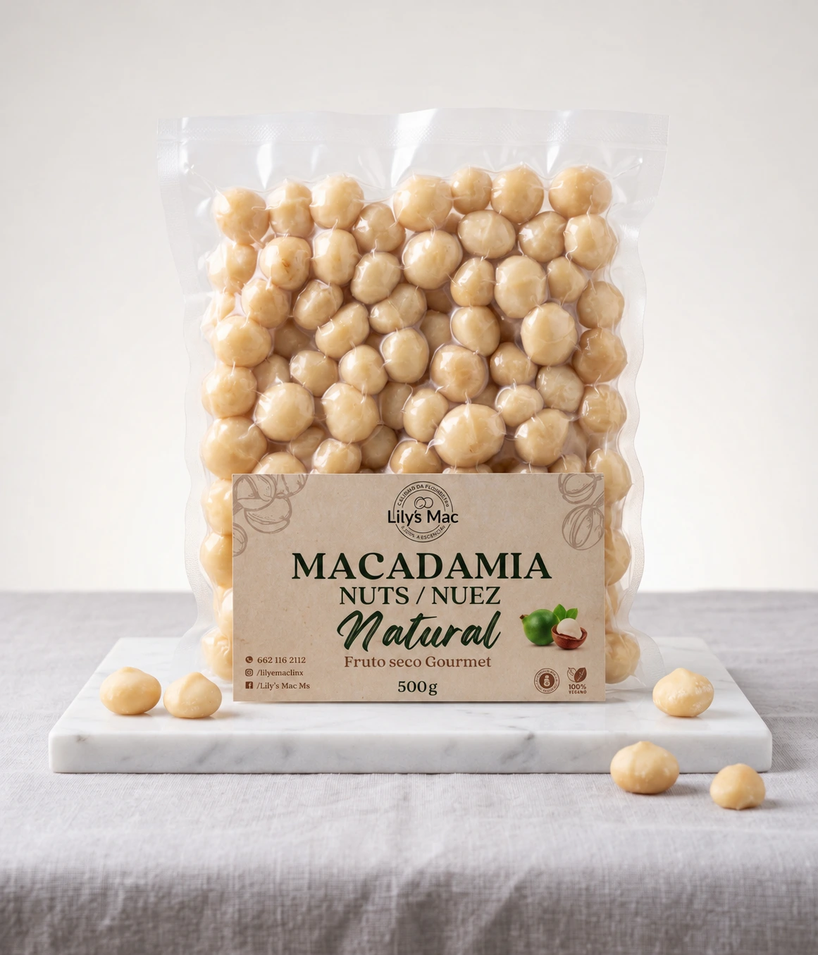 Nuez de Macadamia Natural - Imagen 2