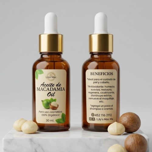 Aceite de Macadamia Orgánico