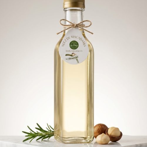 Aceite de Macadamia Gourmet Comestible 100% Orgánico