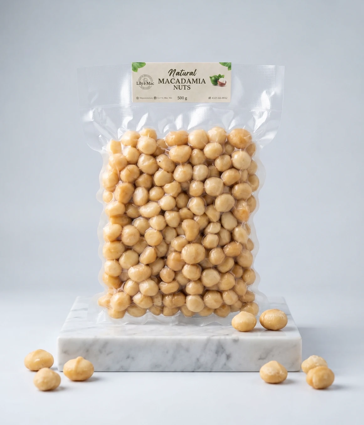 Nuez de Macadamia Natural