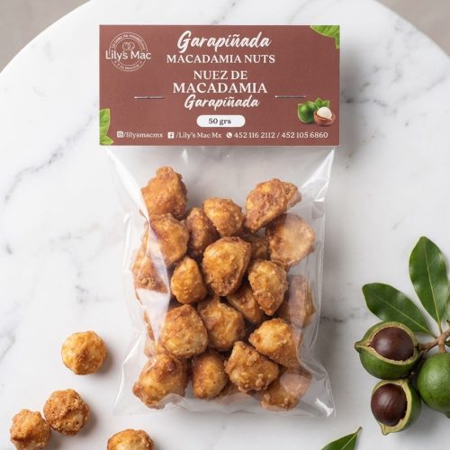 Nuez de Macadamia Garapiñada