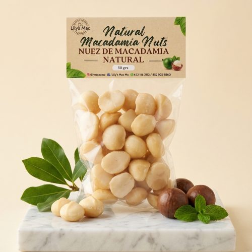 Nuez de Macadamia Natural – 50 g